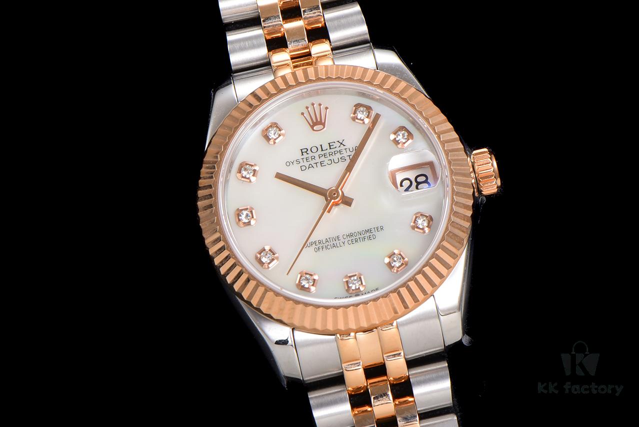N2 Premium 【Affordable Price】 Oyster Perpetual Datejust 31 Series with Exclusive Classic Diamond Bezel