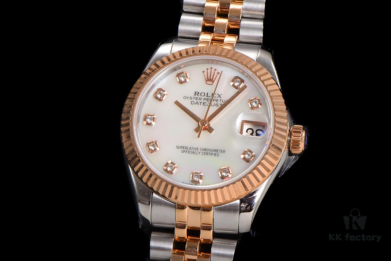 N2 Premium 【Affordable Price】 Oyster Perpetual Datejust 31 Series with Exclusive Classic Diamond Bezel