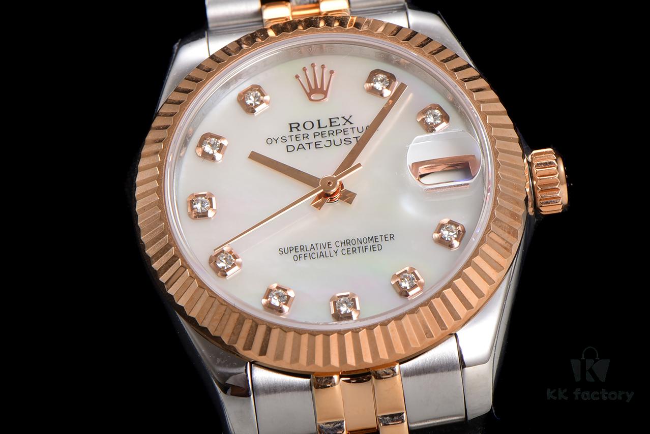 N2 Premium 【Affordable Price】 Oyster Perpetual Datejust 31 Series with Exclusive Classic Diamond Bezel