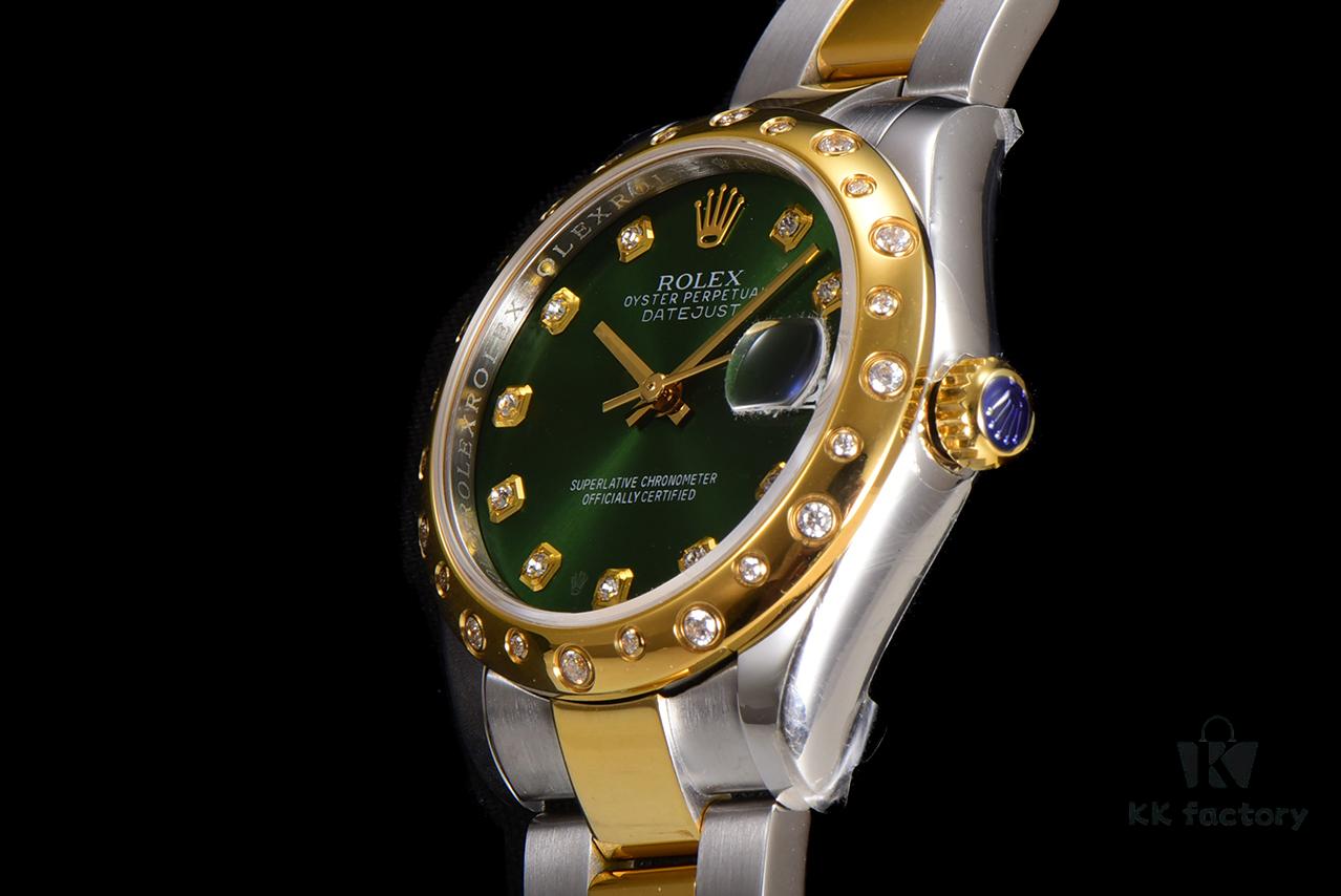 N2 Premium [Affordable Price] Oyster Perpetual Datejust 31 Series with Exclusive Classic Diamond Bezel