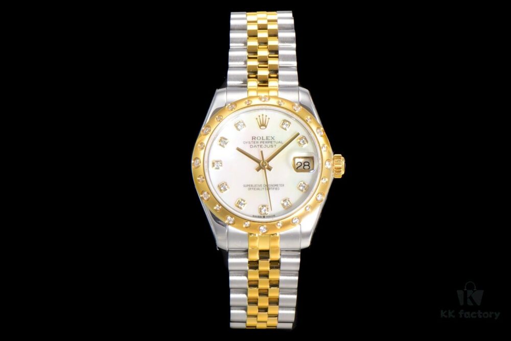 N2 Premium 【Affordable Price】 Oyster Perpetual Datejust 31 Series with Exclusive Classic Full Diamond Bezel