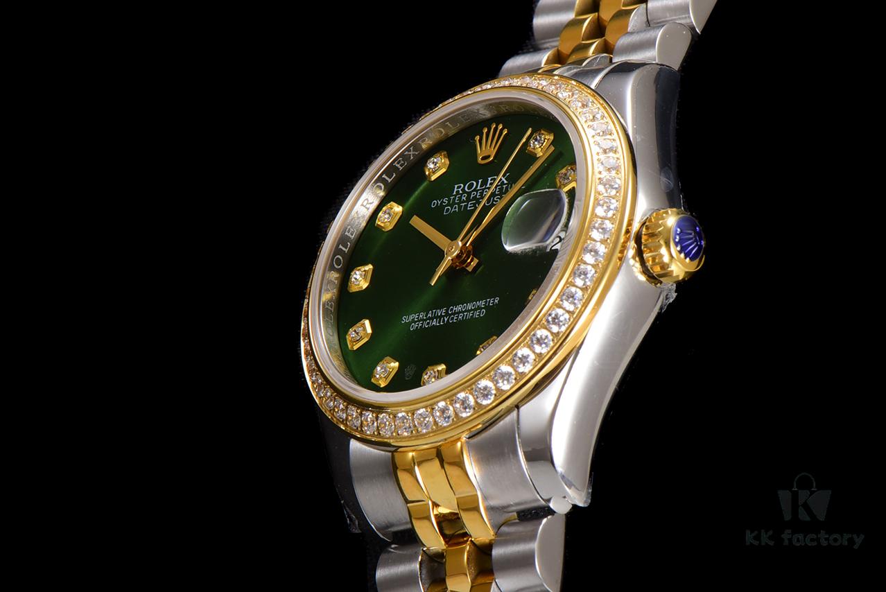 N2 Premium [Affordable Price] Oyster Perpetual Datejust 31 Series with Exclusive Classic Diamond Bezel