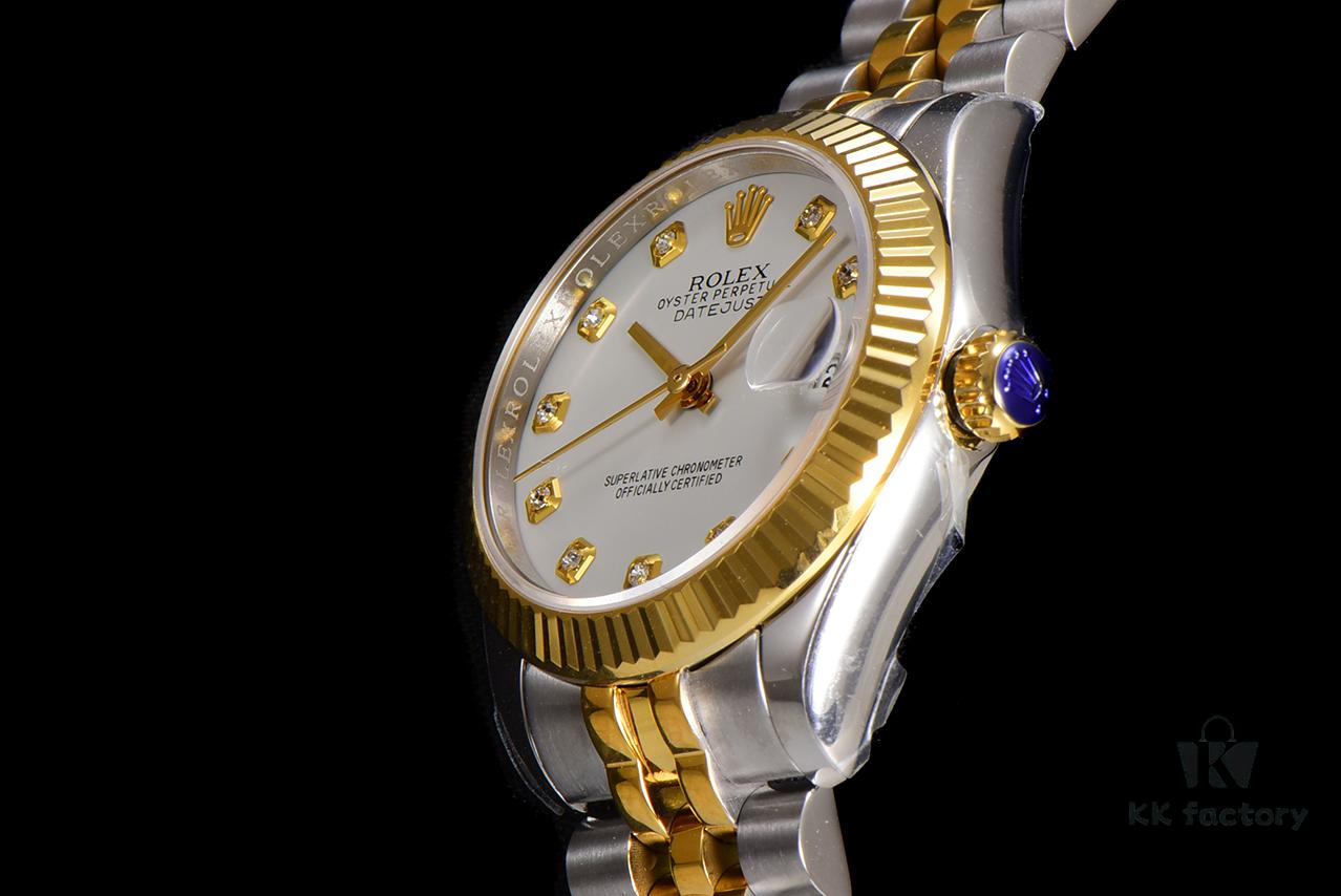 N2 Premium【Affordable Price】Oyster Perpetual Datejust 31 Series with Exclusive Classic Full Diamond Bezel