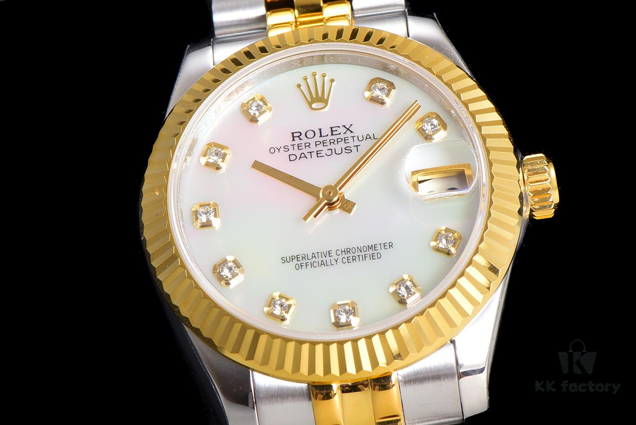 N2 Premium [Affordable Price] Oyster Perpetual Datejust 31 Series with Exclusive Classic Diamond Bezel