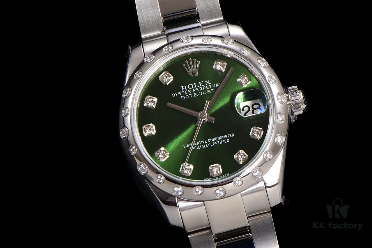 N2 Premium [Affordable Price] Oyster Perpetual Datejust 31 Series with Exclusive Classic Diamond Bezel