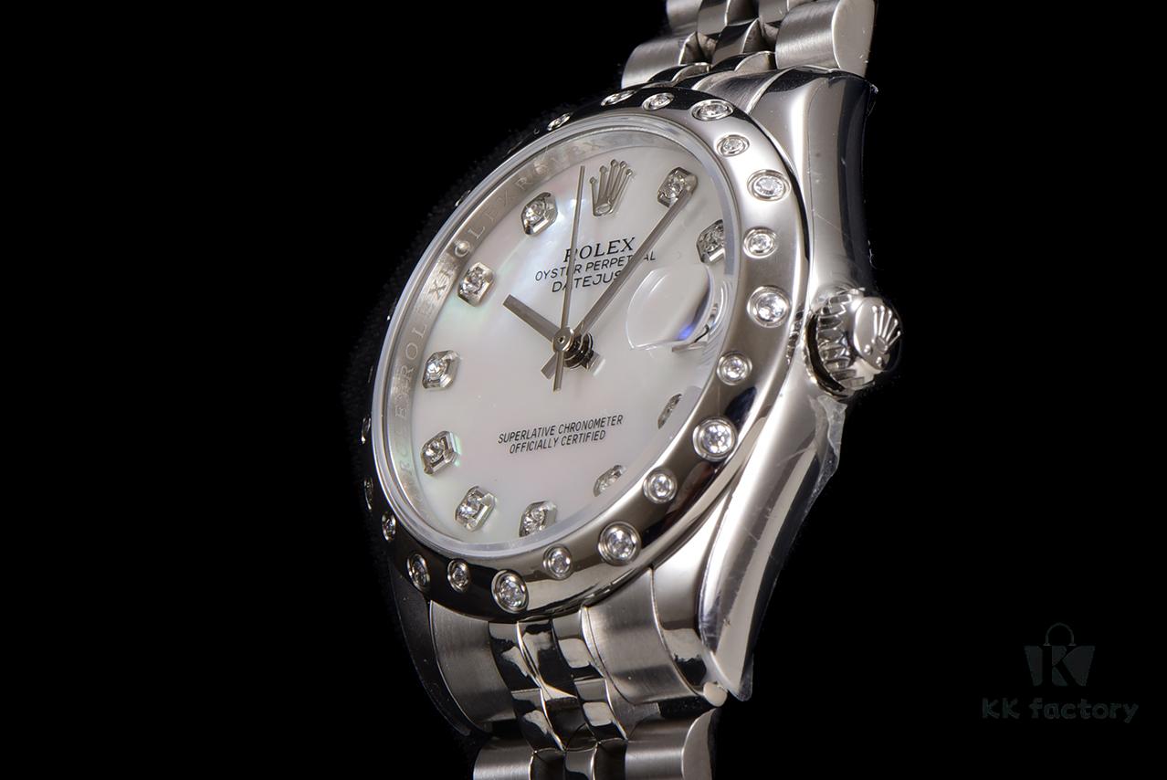 N2 Premium 【Affordable Price】Oyster Perpetual Datejust 31 Series with Exclusive Classic Full Diamond Bezel