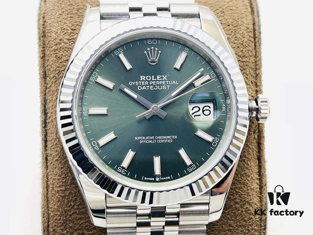 VS Latest Model 3235 Movement 41mm Datejust DJ - Grid Pattern Dial