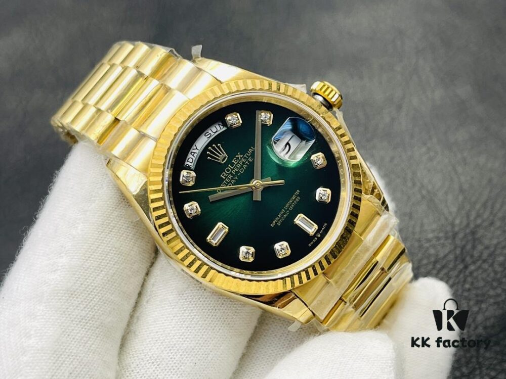VR Factory 2023 Highly Recommended Masterpiece V3 Upgraded Version - Rolex Day-Date 40MM, Market's Highest Edition