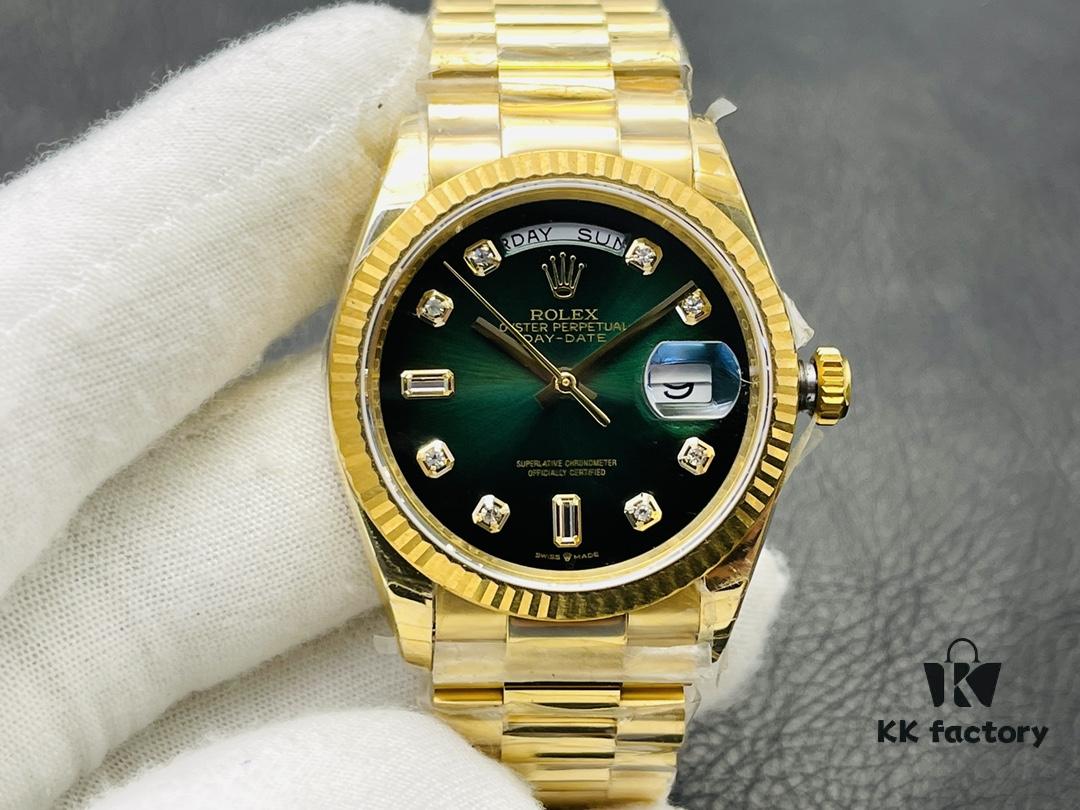 VR Factory 2023 Highly Recommended Masterpiece V3 Upgraded Version - Rolex Day-Date 40MM, Market's Highest Edition
