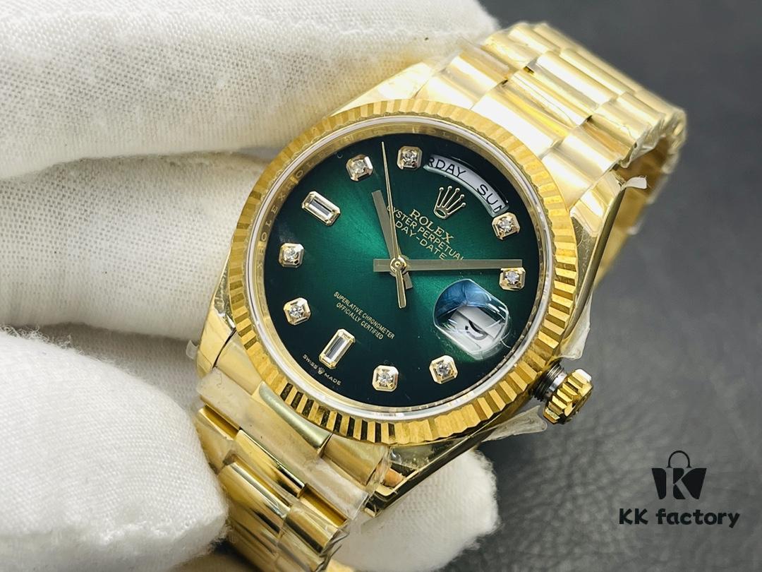 VR Factory 2023 Highly Recommended Masterpiece V3 Upgraded Version - Rolex Day-Date 40MM, Market's Highest Edition