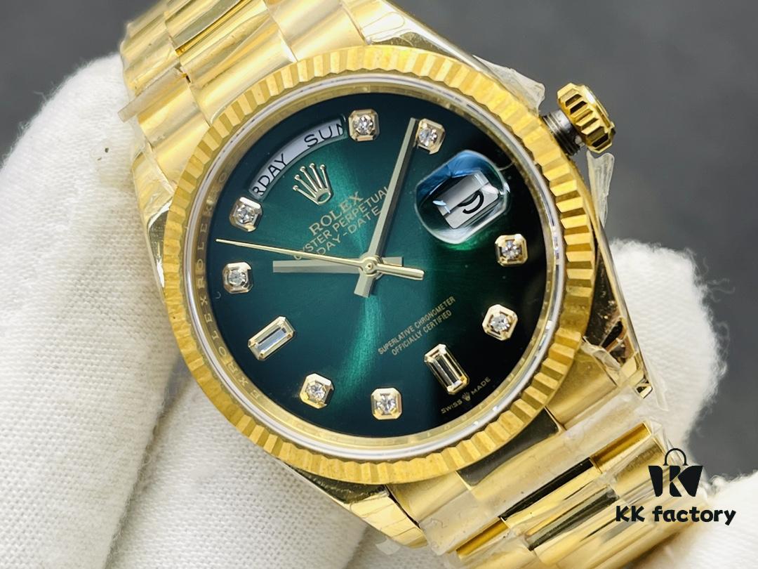 VR Factory 2023 Highly Recommended Masterpiece V3 Upgraded Version - Rolex Day-Date 40MM, Market's Highest Edition