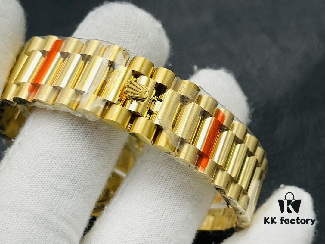 VR Factory 2023 Highly Recommended Masterpiece V3 Upgraded Version - Rolex Day-Date 40MM, Market's Highest Edition