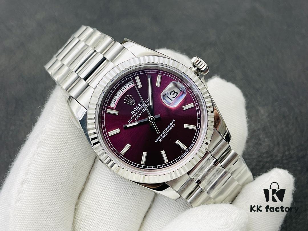 VR Factory 2022 Highly Recommended Masterpiece V3 Upgraded Version - Rolex Day-Date 40MM, Market's Highest Version