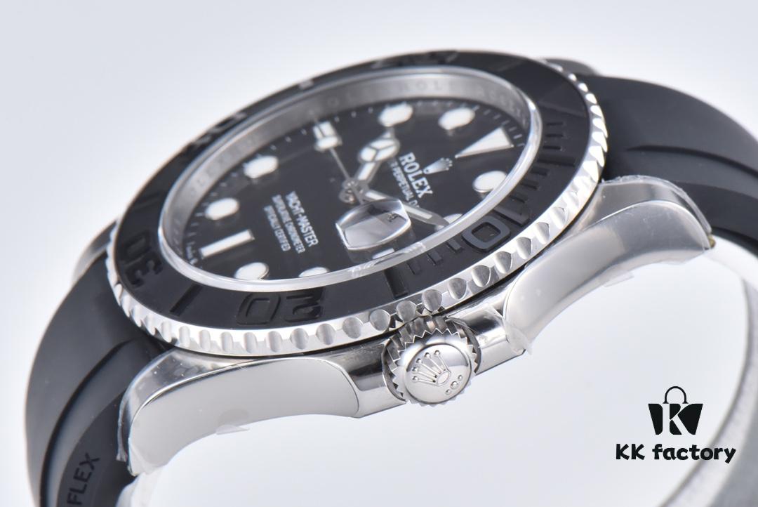 Clean Factory Rolex Yacht-Master 42mm 226659 Platinum Model with 3235 Movement and Black Cerachrom Bezel with Special Texture