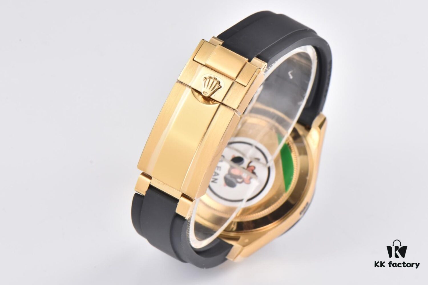 C Factory Rolex Daytona 116519 White Gold Grey Meteorite Rubber Strap Edition