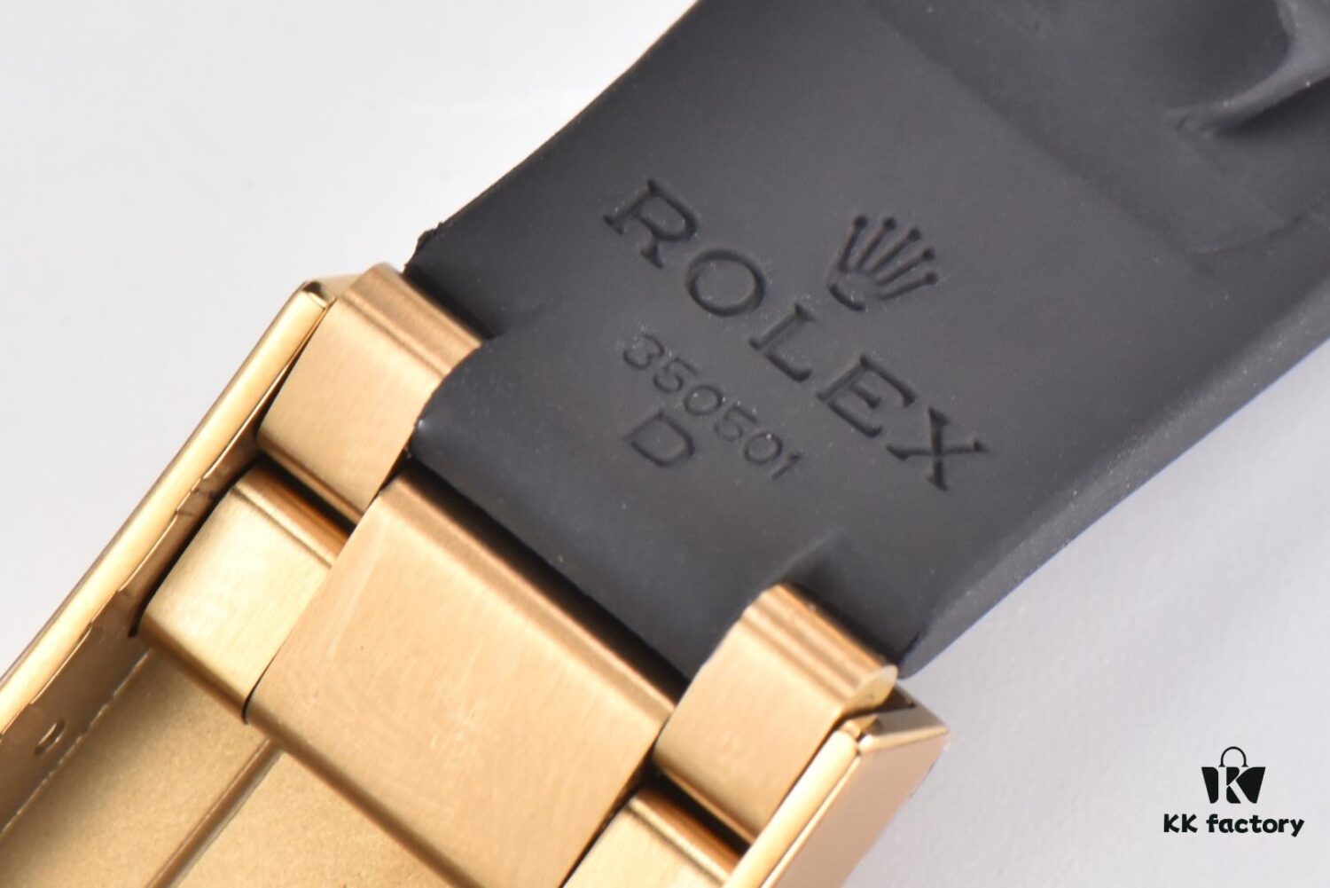 C Factory Rolex Daytona 116519 White Gold Grey Meteorite Rubber Strap Edition