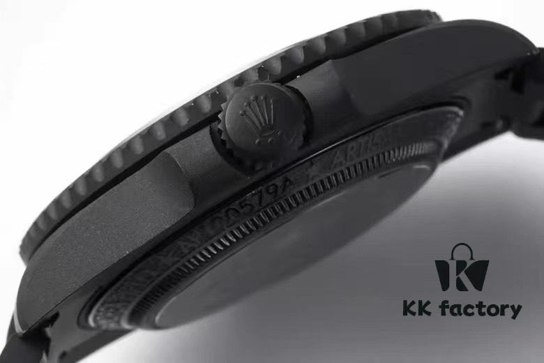 VR Factory Masterpiece! Radically Modified Rolex Submariner – The Divine Warrior from the Sky! Fully Skeletonized with Carbon Fiber Bezel