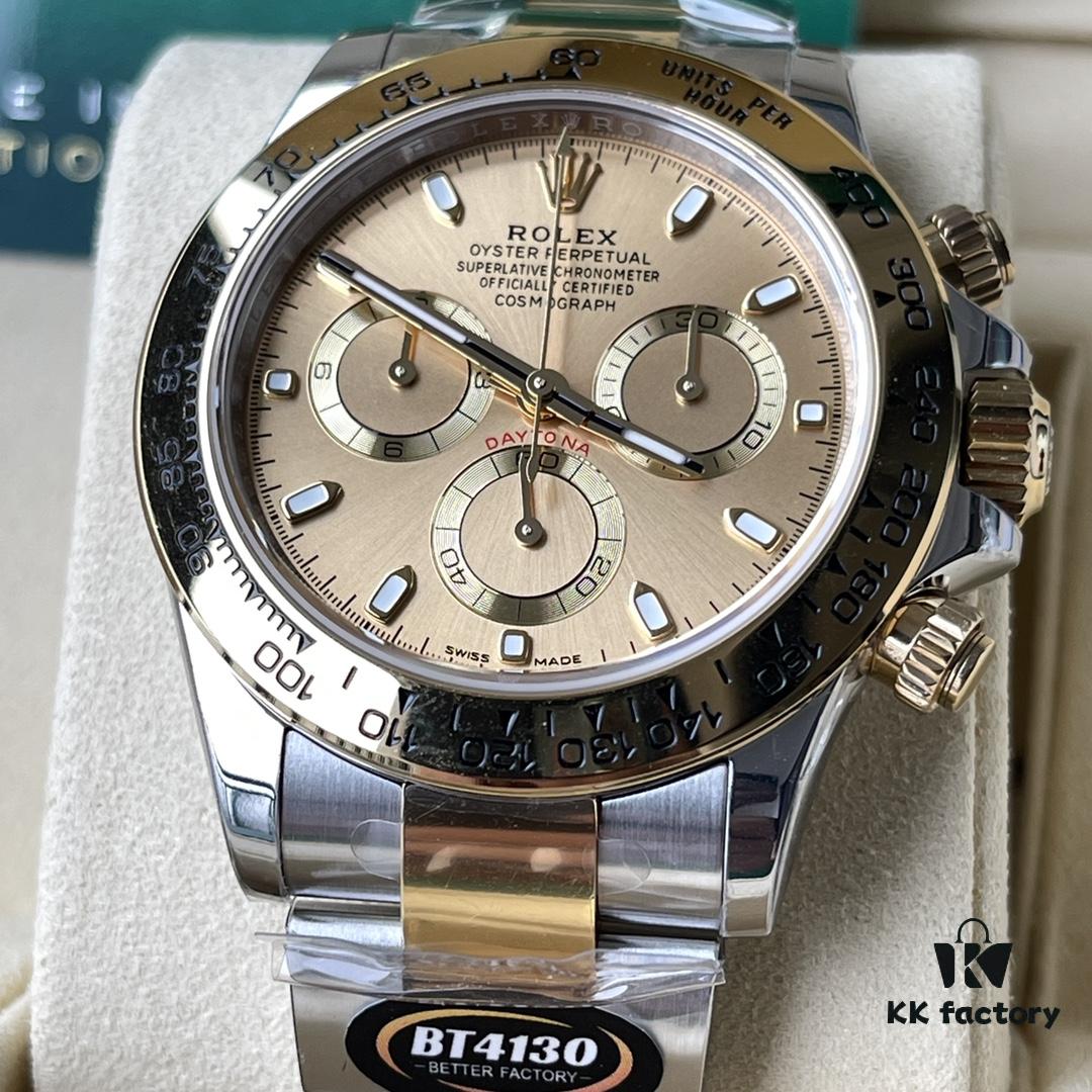 BT Factory New Arrival 4130 Rolex Daytona Model 116503 Two-Tone Gold with Full Series Launch