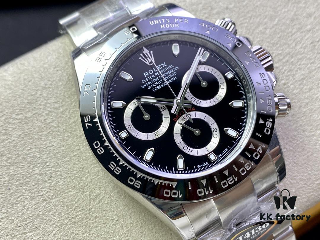 BT Factory (Better Factory) Daytona Configuration List: Model 116500, 40mm, 4130 Movement, Ceramic Bezel with Platinum Coating, Sapphire Crystal, 100m Waterproof