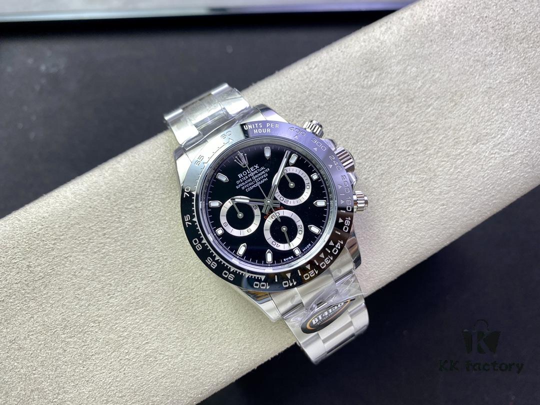 BT Factory (Better Factory) Daytona Configuration List: Model 116500, 40mm, 4130 Movement, Ceramic Bezel with Platinum Coating, Sapphire Crystal, 100m Waterproof