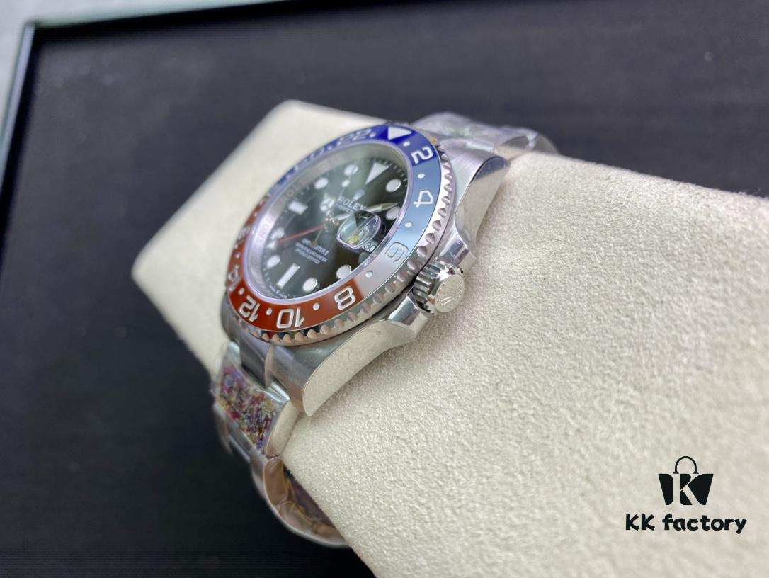 Heavyweight Clean Factory New Release C-Factory Rolex GMT-Master II Red and Blue Bezel 'Pepsi' Edition