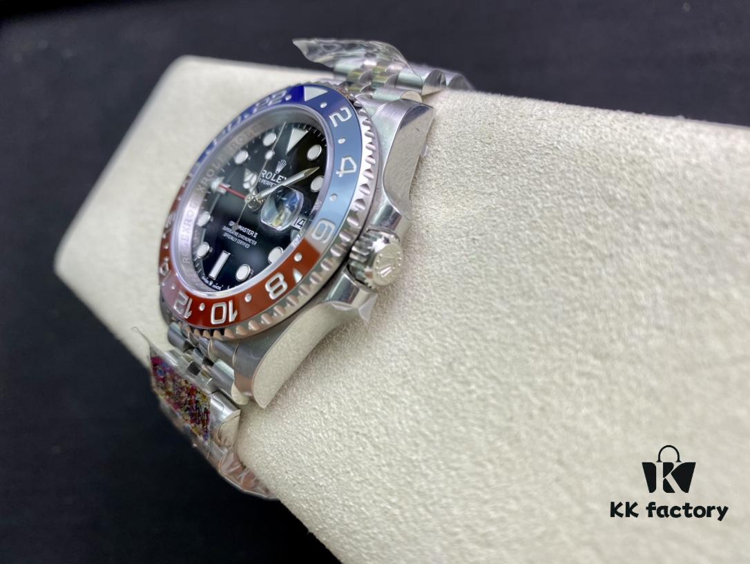 C Factory Rolex GMT-Master II Red and Blue Bezel 'Pepsi' New Release from Clean Factory