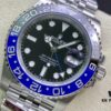 Heavyweight New Release from Clean Factory: C Factory Rolex GMT-Master II with Black and Blue Bezel, Crown at 6 o'clock Position, Known as Batman