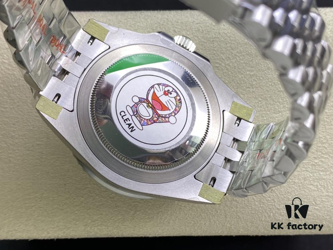 Heavyweight New Release from Clean Factory: C Factory Rolex GMT-Master II with Black and Blue Bezel, Crown at 6 o'clock Position, Known as Batman