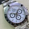 Clean Factory Rolex Daytona with 904L Steel, 4130 Movement, AR Coated Sapphire Crystal and Authentic White Dial