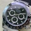 Clean Factory C-Factory Rolex Daytona, 904L Steel, Caliber 4130 Movement, AR Coated Bracelet, Pure White Dial, Clean Ceramic Bezel