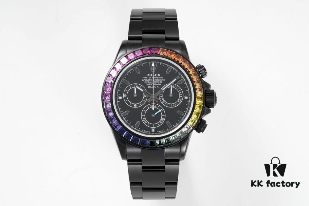 NOOB Masterpiece Modification: Blaken Blackened Daytona with N-Factory 4130 Movement