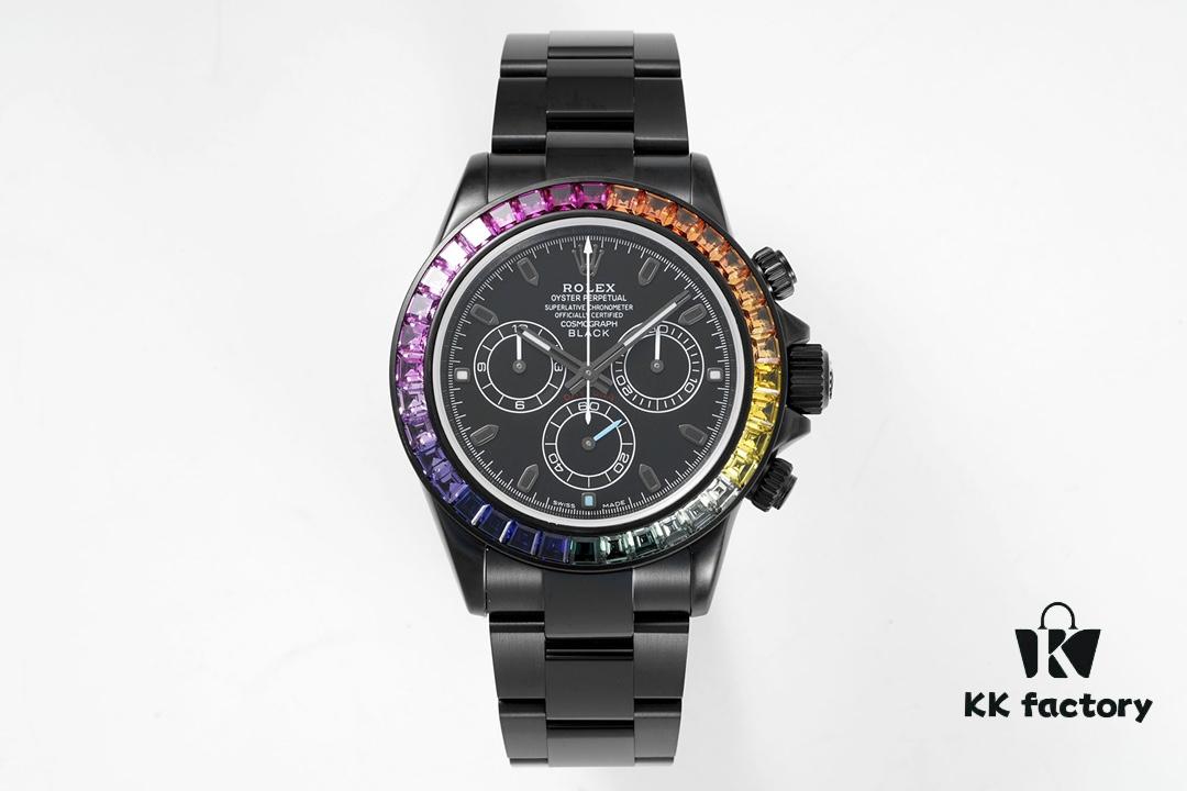 NOOB Masterpiece Modification: Blaken Blackened Daytona with N-Factory 4130 Movement