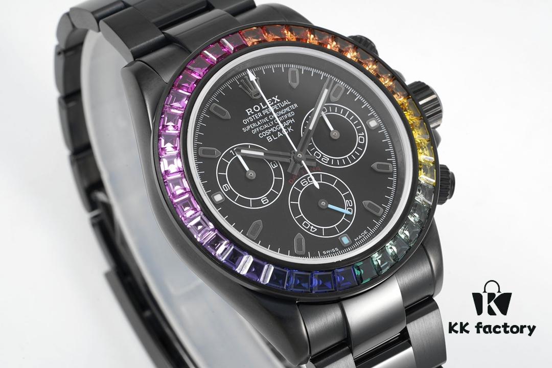 NOOB Masterpiece Modification: Blaken Blackened Daytona with N-Factory 4130 Movement