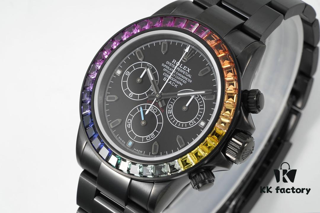 NOOB Masterpiece Modification: Blaken Blackened Daytona with N-Factory 4130 Movement