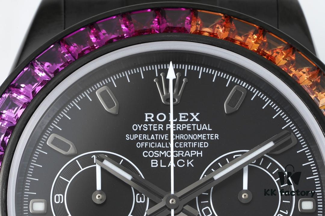 NOOB Masterpiece Modification: Blaken Blackened Daytona with N-Factory 4130 Movement