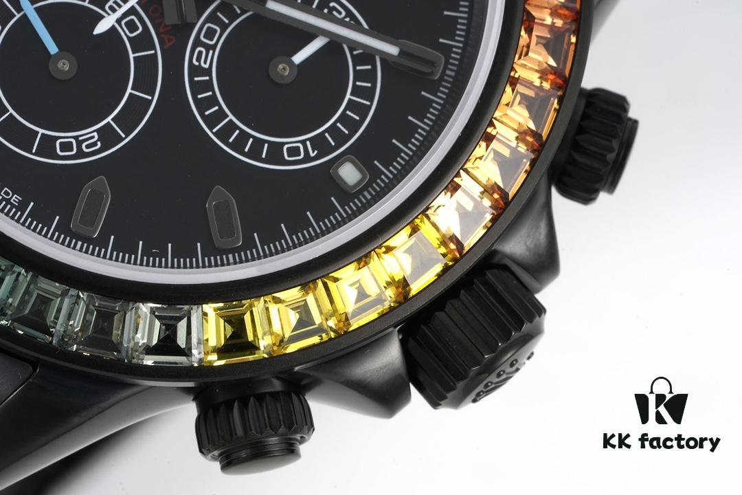 NOOB Masterpiece Modification: Blaken Blackened Daytona with N-Factory 4130 Movement