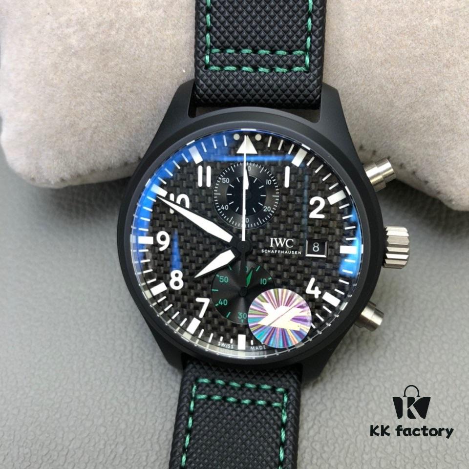 YL's Latest Masterpiece - Market's Highest Version, Authentic Replica IWC Pilot's Series Watch — TOP GUN Naval Aviator Chronograph, Model IW389001