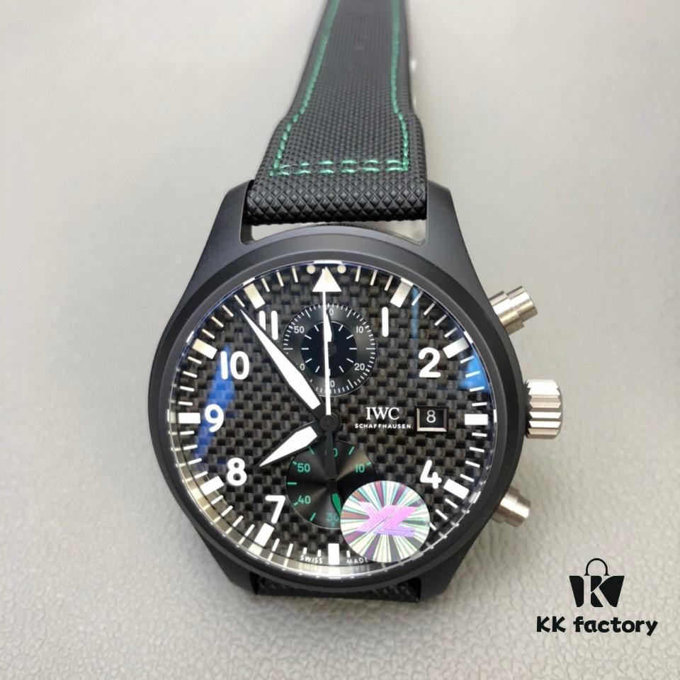 YL's Latest Masterpiece - Market's Highest Version, Authentic Replica IWC Pilot's Series Watch — TOP GUN Naval Aviator Chronograph, Model IW389001