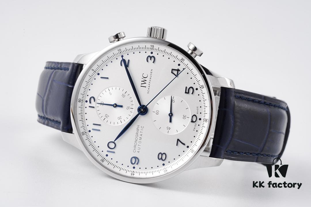 IWC Portuguese Series IW371615 Watch (2019 Major Redesign Portuguese Chronograph)