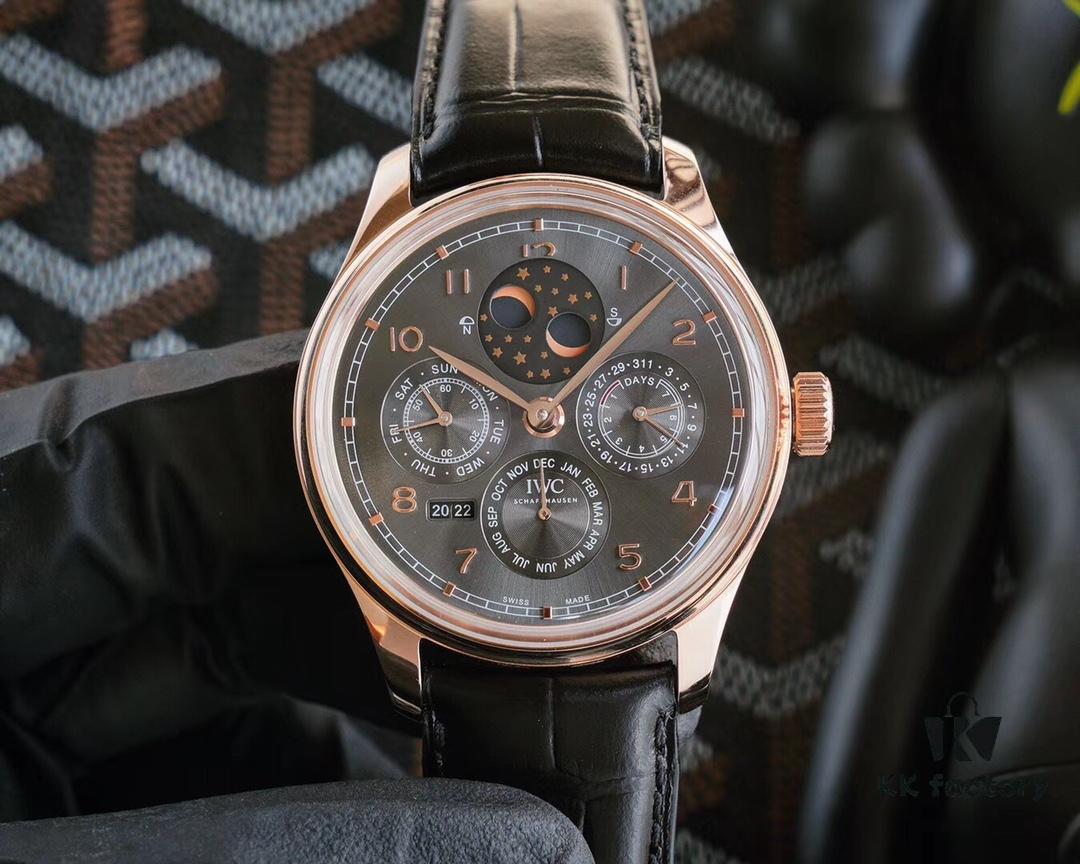 V9 IWC Portuguese Series Perpetual Calendar Watch - Replica's First 52610 Movement Upgrade