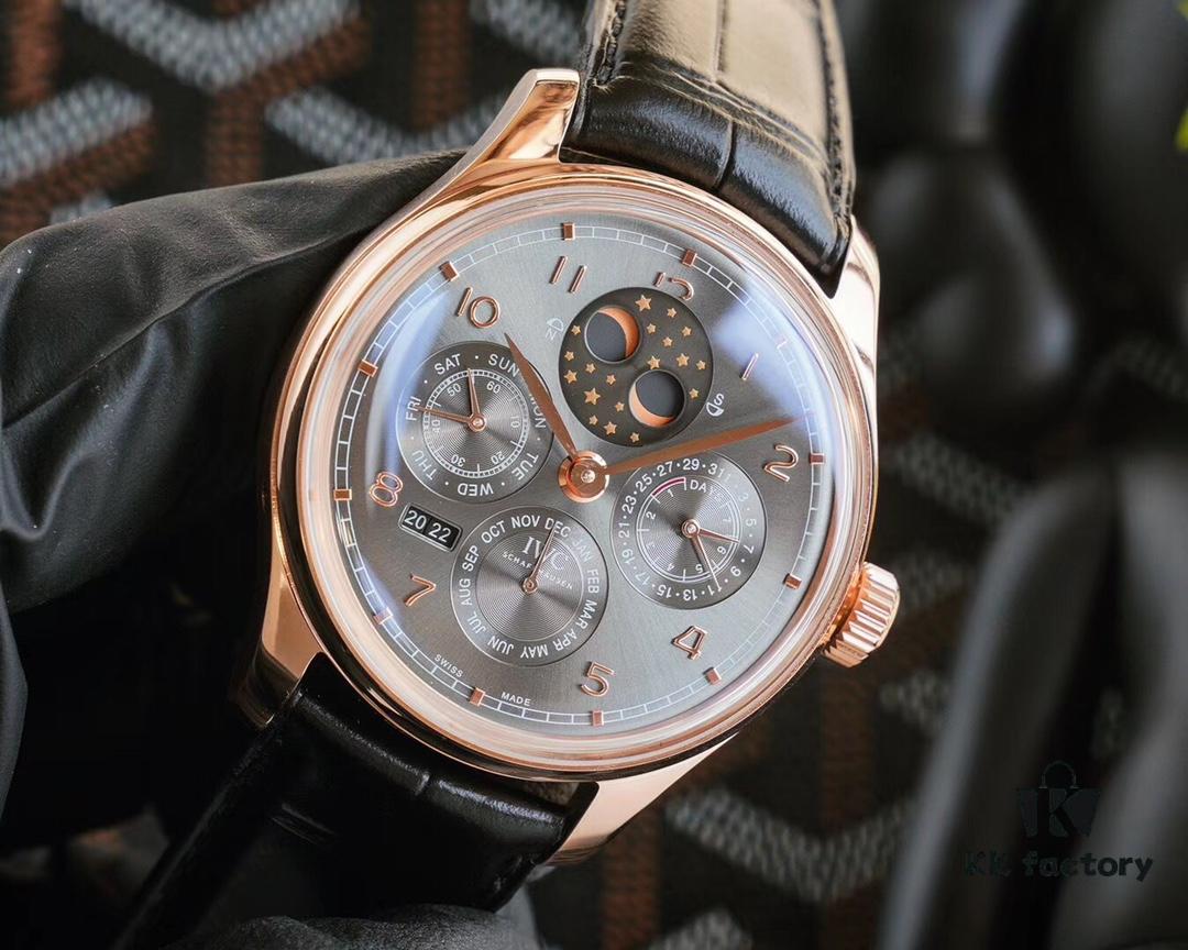 V9 IWC Portuguese Series Perpetual Calendar Watch - Replica's First 52610 Movement Upgrade