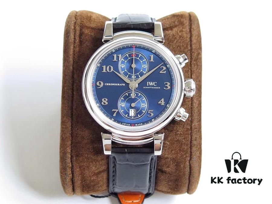 ZF Innovation: Elegant Blue, True Character - IWC Portugieser Chronograph IW393402 Replica