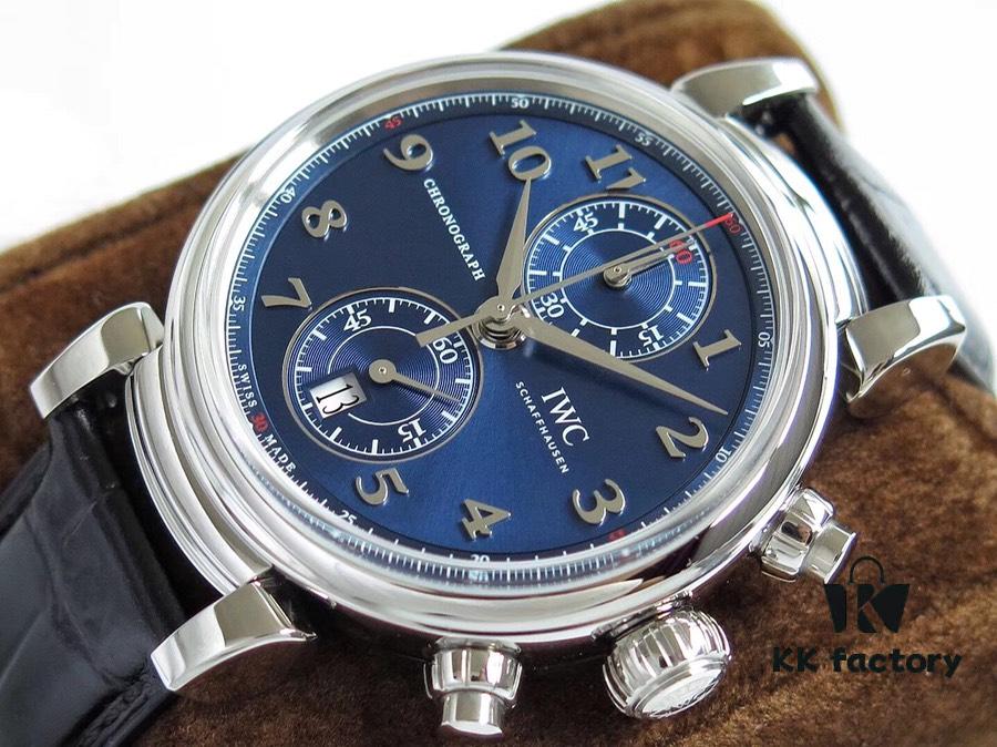 ZF Innovation: Elegant Blue, True Character - IWC Portugieser Chronograph IW393402 Replica