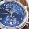 ZF Innovation: Elegant Blue, True Character - IWC Portugieser Chronograph IW393402 Replica