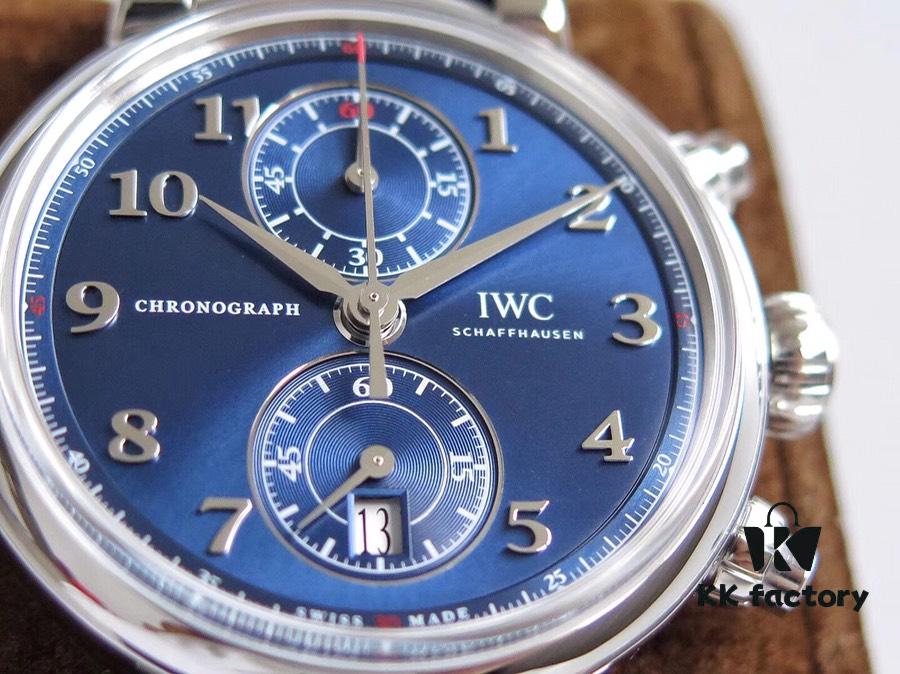 ZF Innovation: Elegant Blue, True Character - IWC Portugieser Chronograph IW393402 Replica