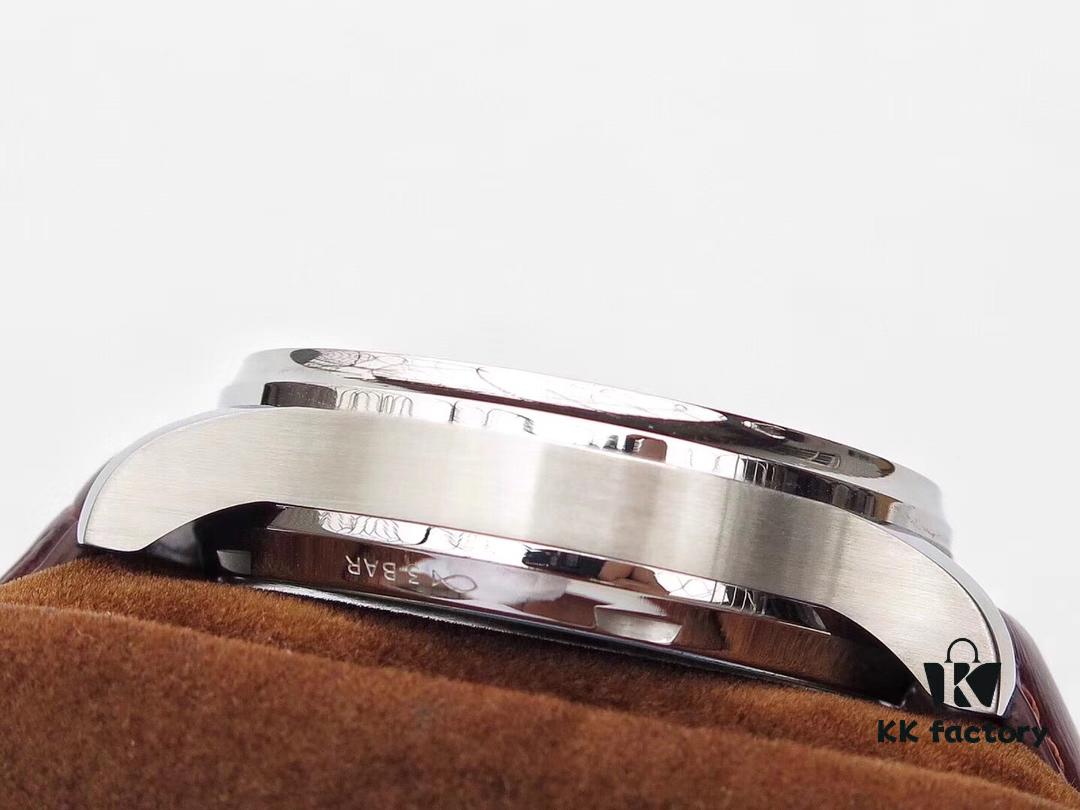 Z.F. Production. Latest Movement, IWC Portuguese Series 7-Day Automatic Mechanical Watch with Small Seconds, Power Reserve Indicator, Sapphire Crystal, Leather Strap, 42mm