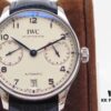 Arrival ZF Production. Latest Movement, IWC Portuguese Series 7-Day Automatic Mechanical Watch with Independent Small Seconds, Genuine Power Reserve Indicator, Sapphire Crystal, 42mm Leather Strap