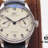 ZF Bestseller! Portuguese 7 - IWC Portugieser Series, 7-Day Automatic Mechanical Movement with Small Seconds and Power Reserve Indicator, Sapphire Crystal, Leather Strap, 42mm