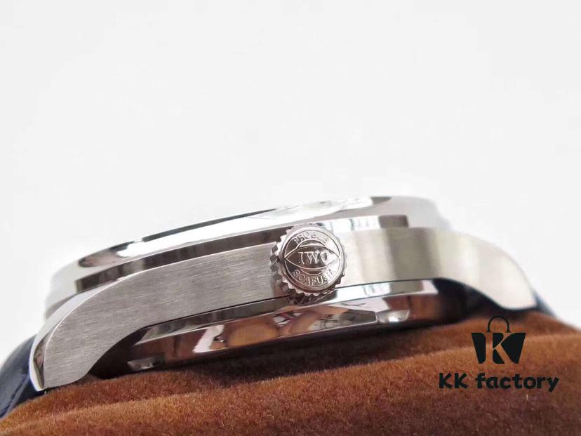 ZF Bestseller! Portuguese 7 - IWC Portugieser Series, 7-Day Automatic Mechanical Movement with Small Seconds and Power Reserve Indicator, Sapphire Crystal, Leather Strap, 42mm