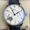 ZF Bestseller! Portuguese 7 IWC Portugieser Series 7-Day Automatic Mechanical Movement with Small Seconds, True Power Reserve Indicator, Sapphire Crystal, Leather Strap 42mm